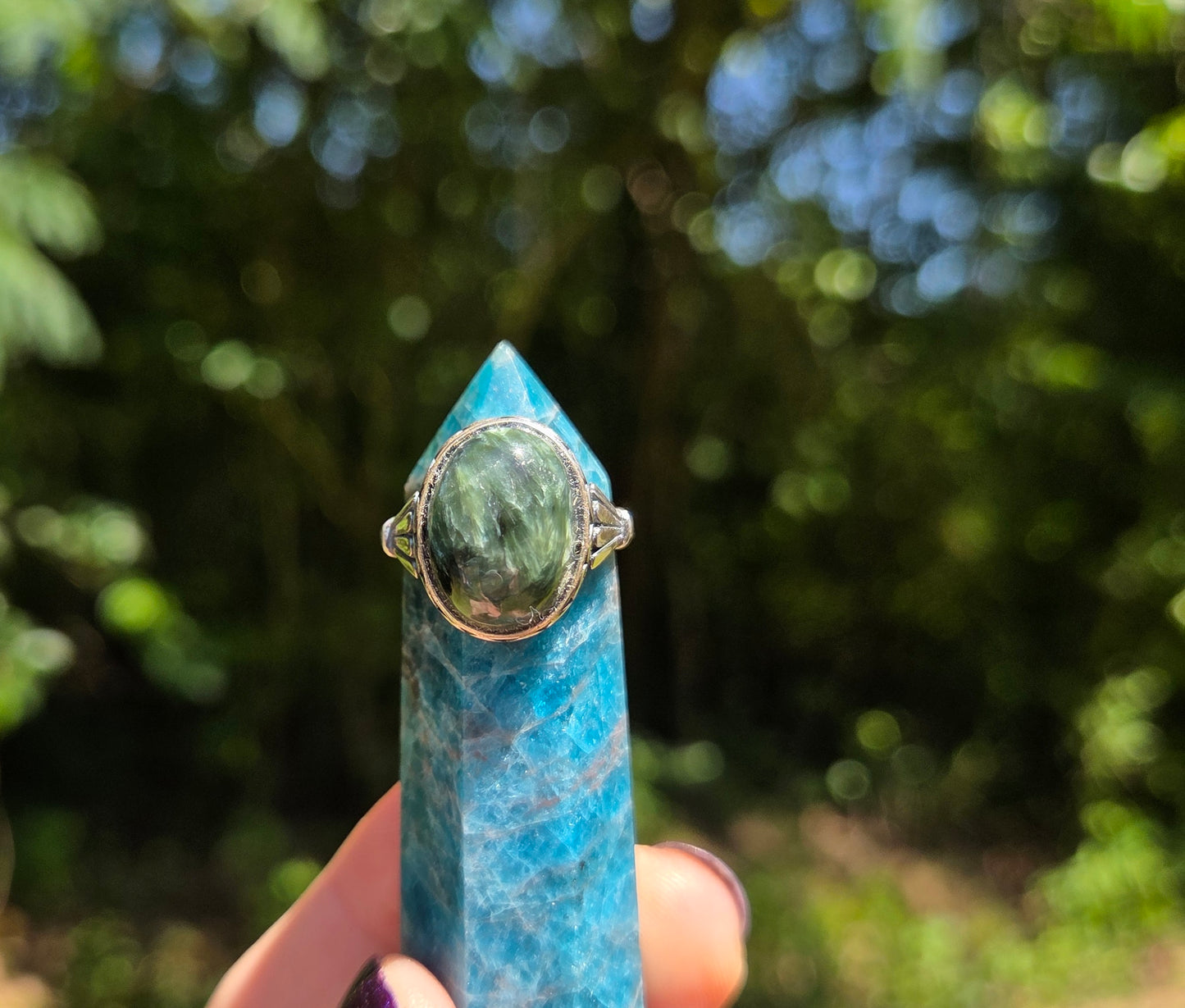 Seraphinite Ring 💍