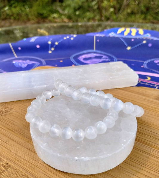 Selenite Crystal Bracelet