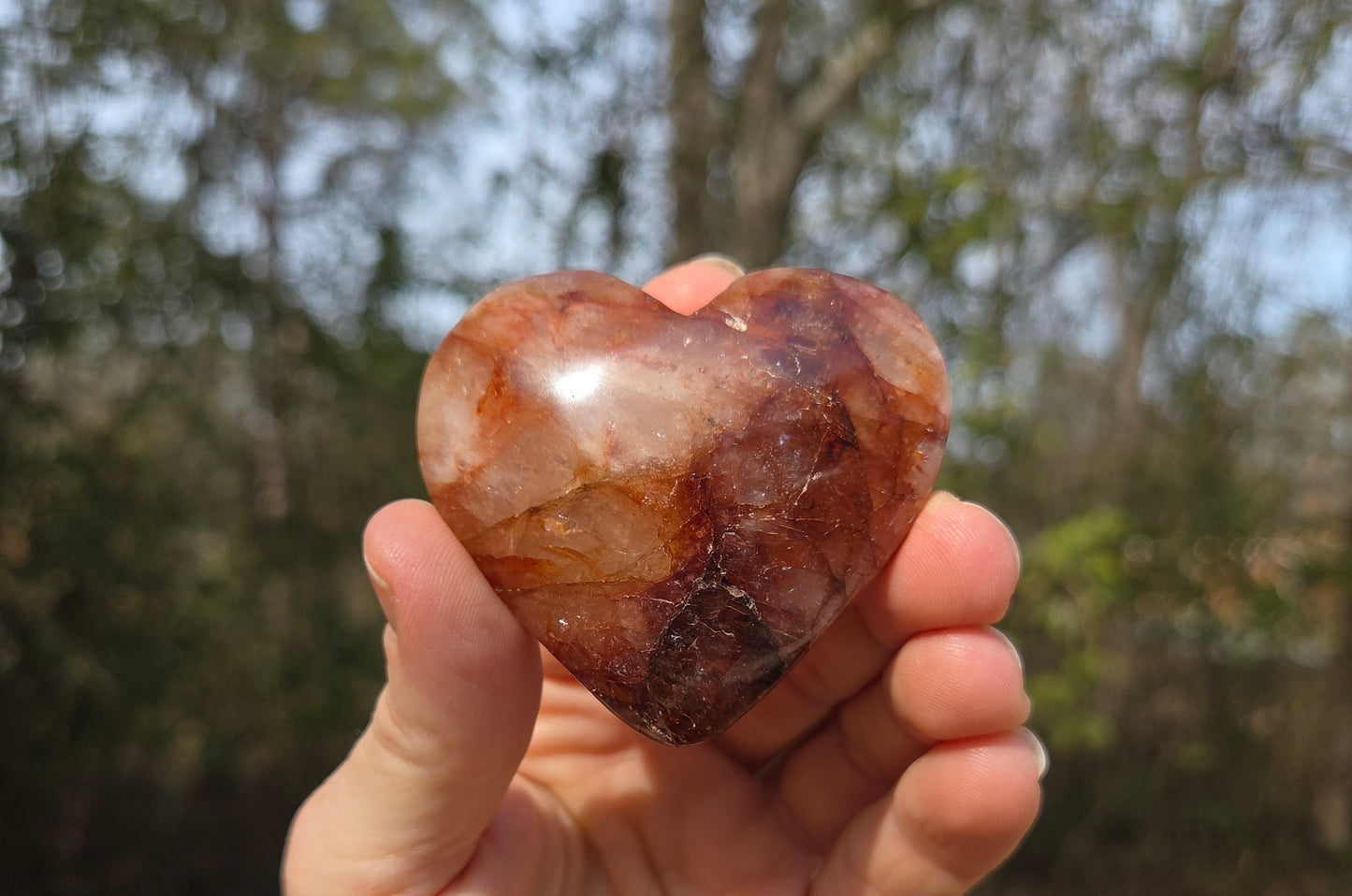 Fire 🔥 Quartz Hearts
