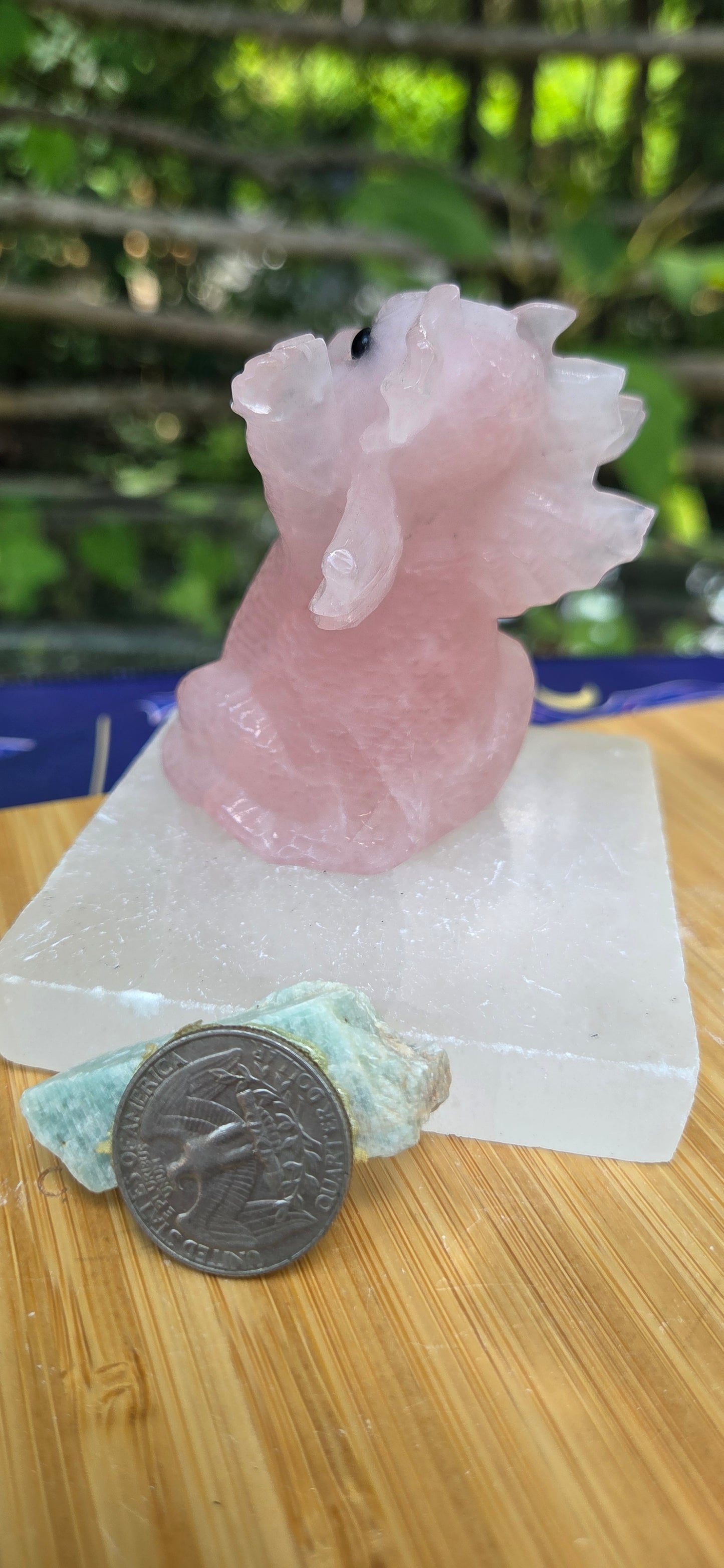 Rose Quartz Dragon