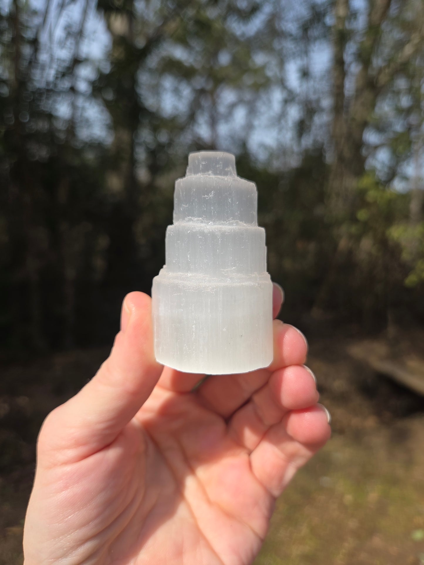1.5" Selenite Tower