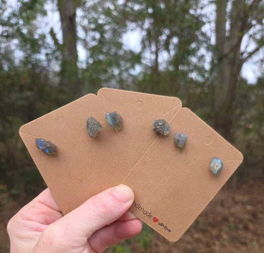 Labradorite Earrings