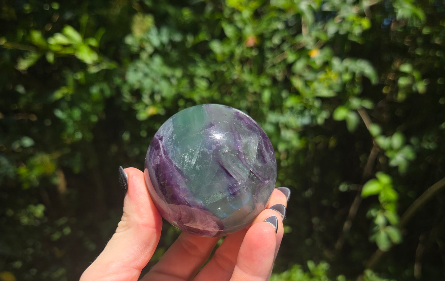 Feather Flourite Sphere
