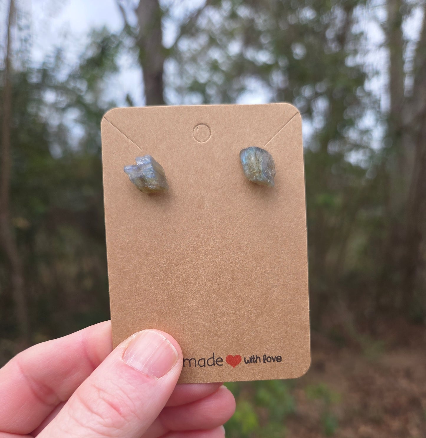 Labradorite Earrings