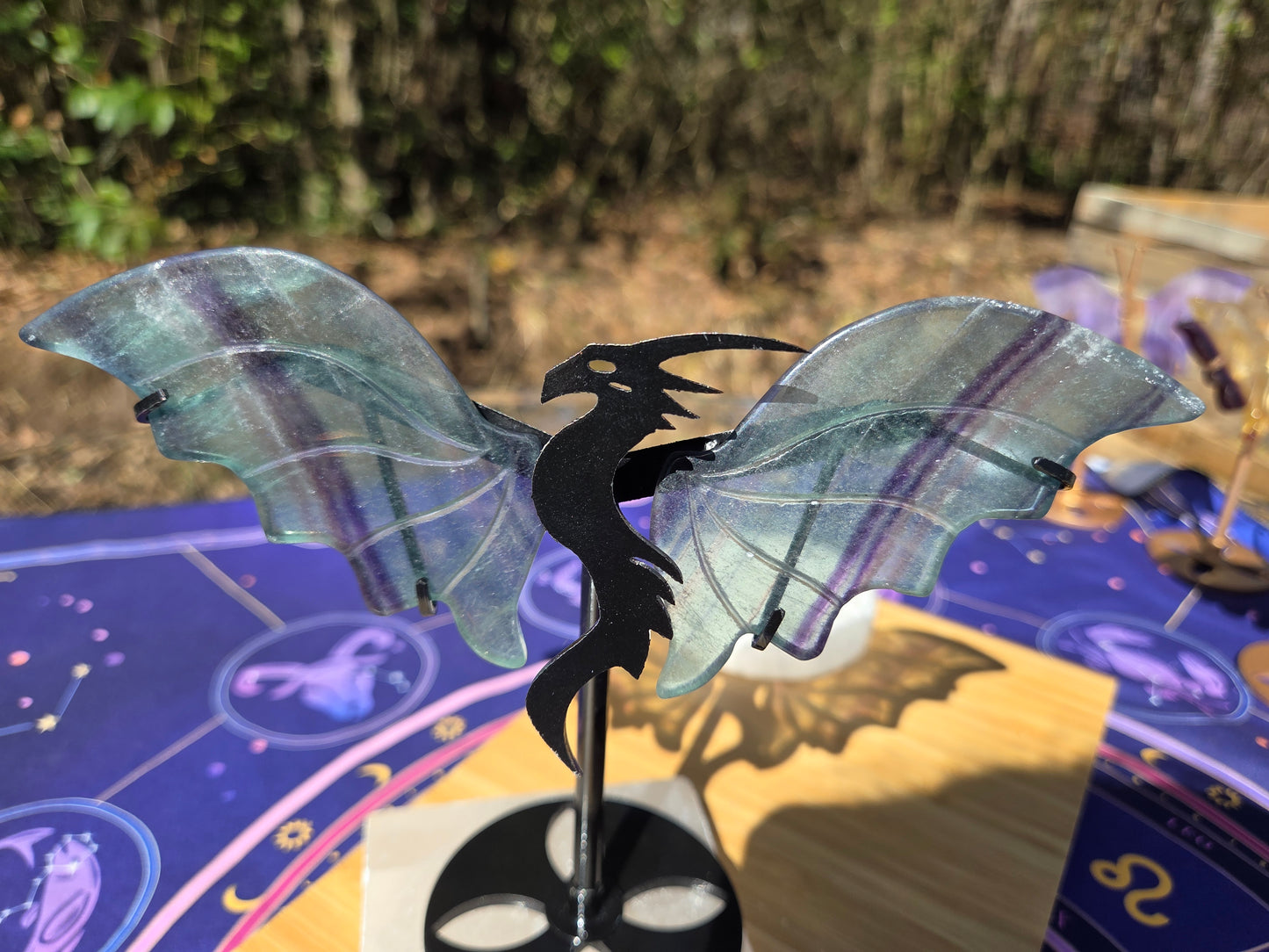 Flourite Dragon Wings