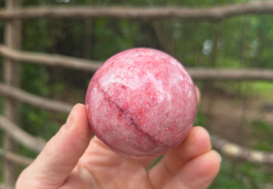 Thulite Sphere