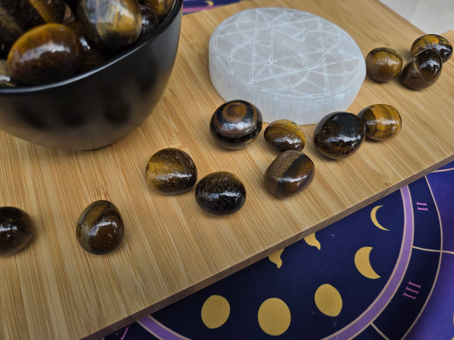 Tigers Eye Tumbles