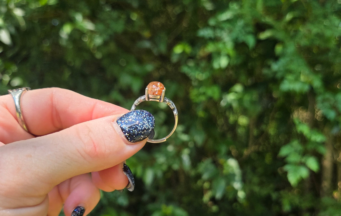 Sunstone ☀️ Bat Ring