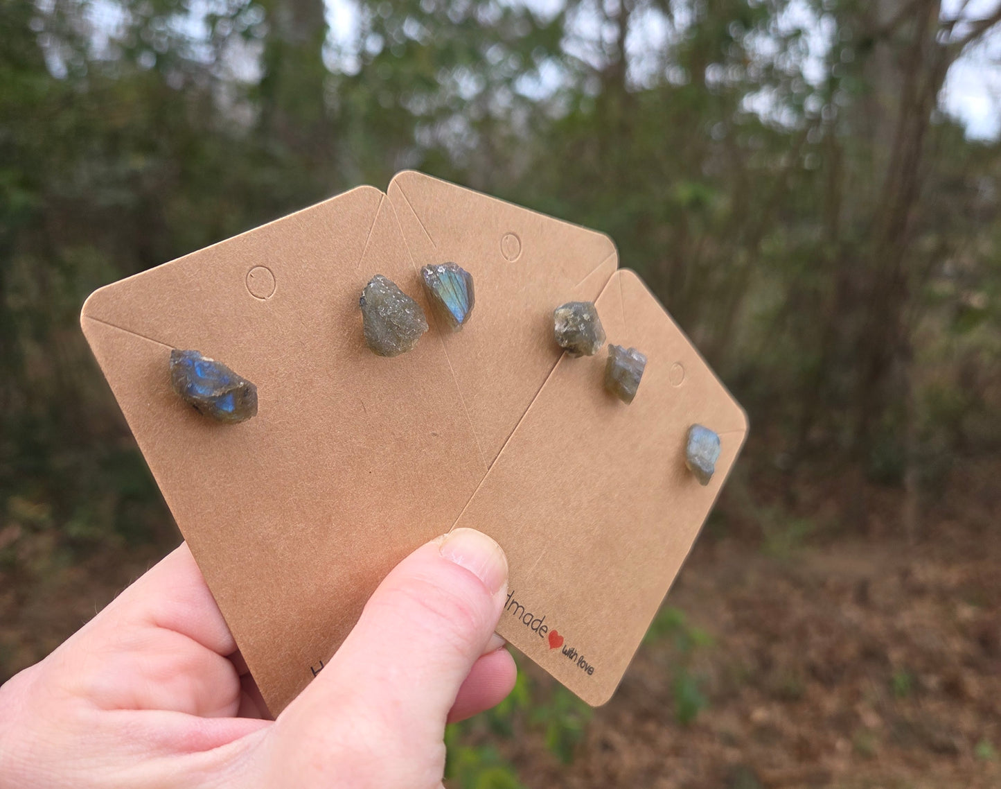 Labradorite Earrings
