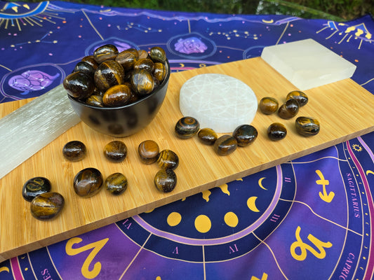 Tigers Eye Tumbles