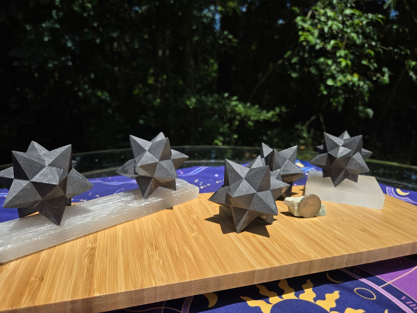 Shunghite Merkabas