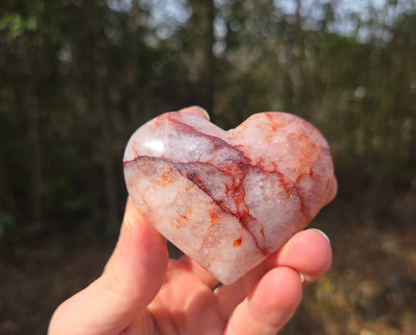 Fire 🔥 Quartz Hearts