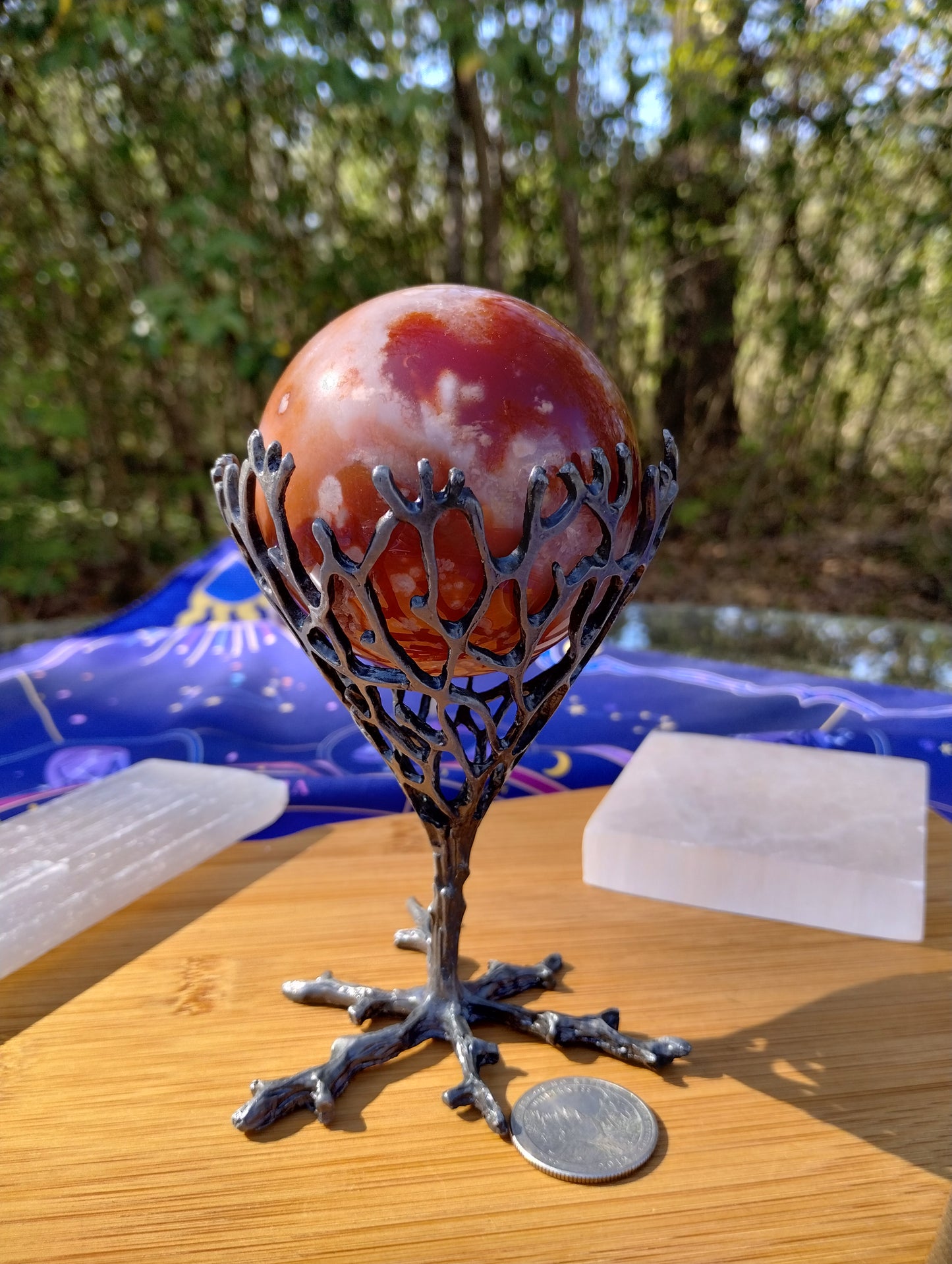 Enchanted Tree Sphere Holder