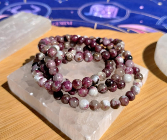 Pink Tourmaline Bracelets