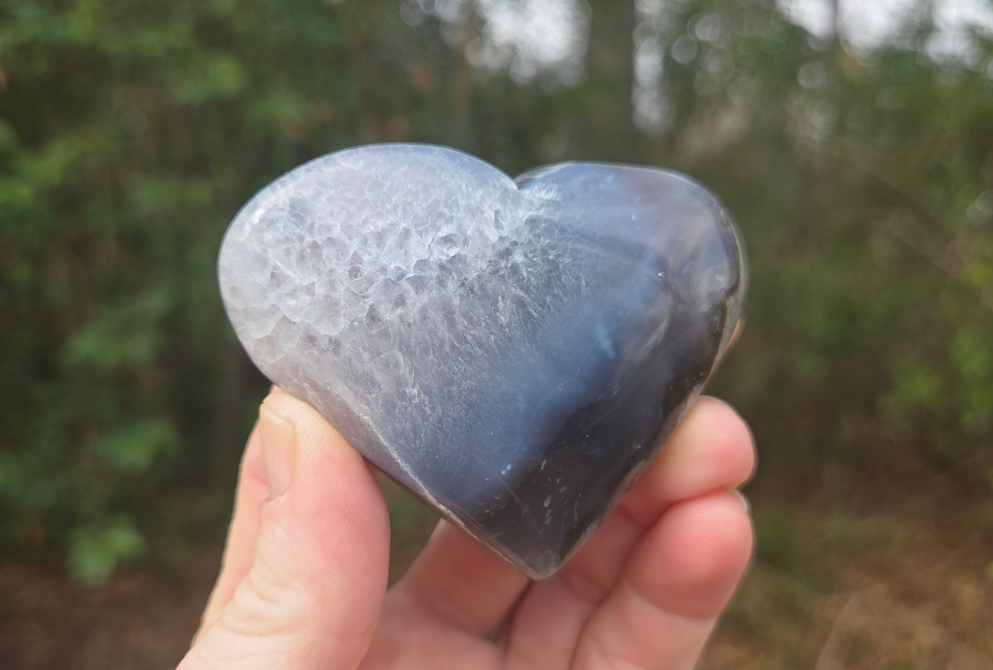 Volcano 🌋 Agate Hearts