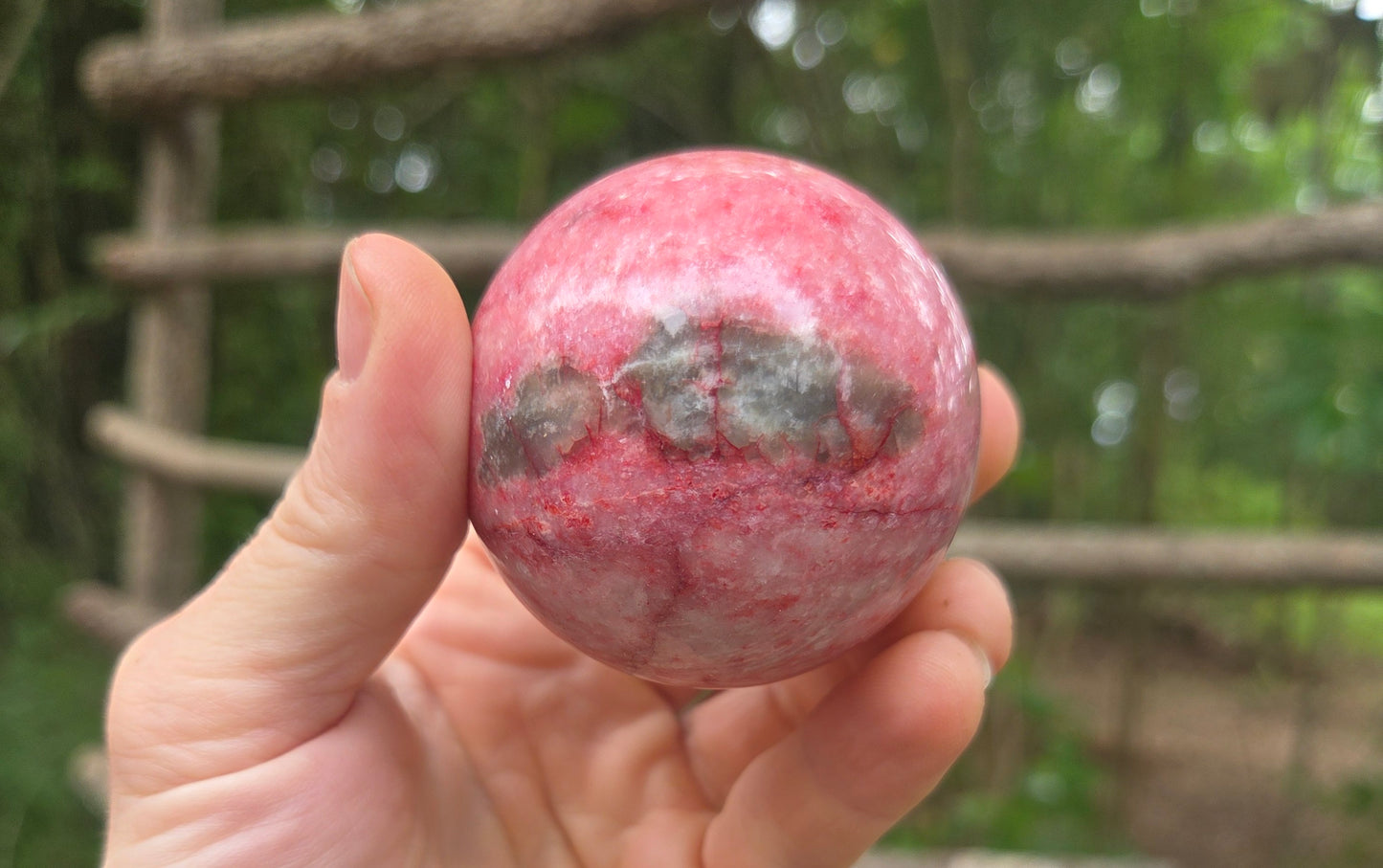 Thulite Sphere