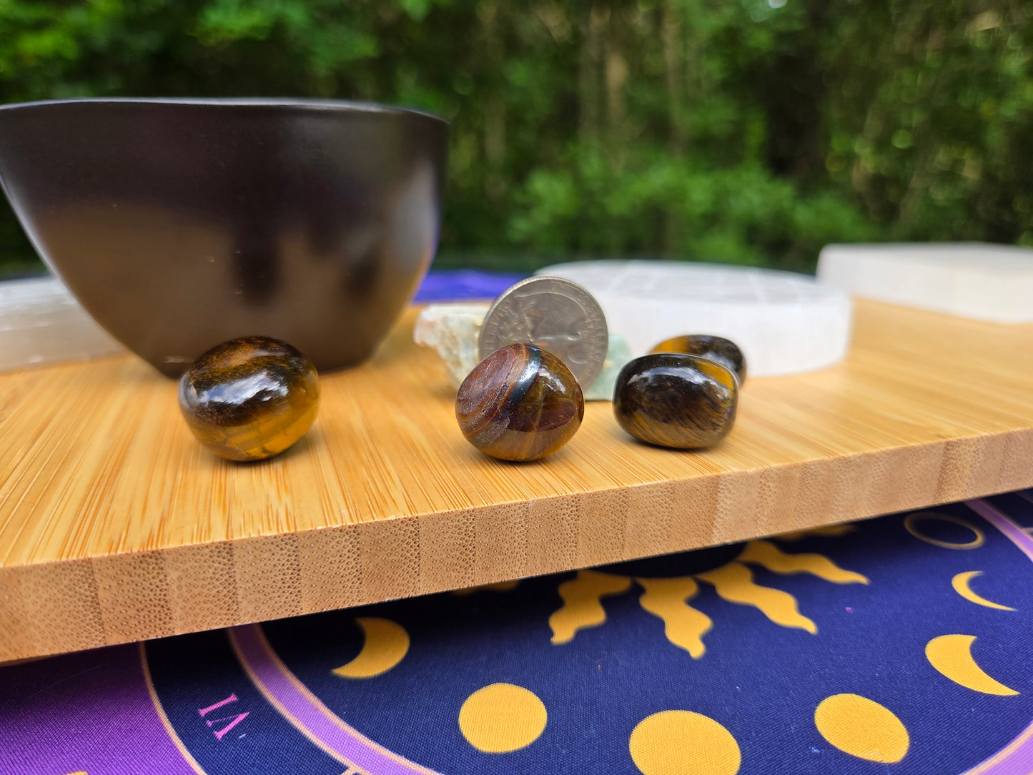 Tigers Eye Tumbles