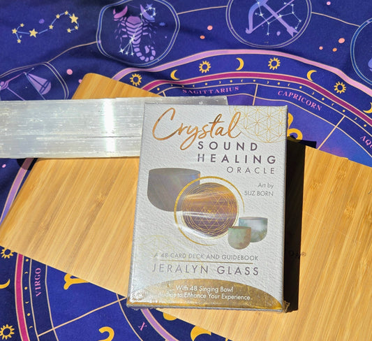 Crystal Sound Healing Oracle Cards 🔮