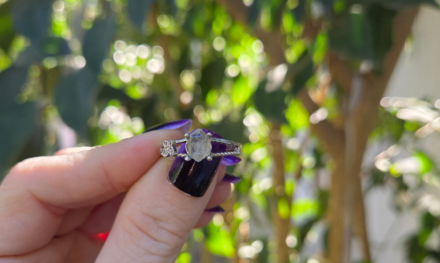 Herkimer Diamond Ring 💍