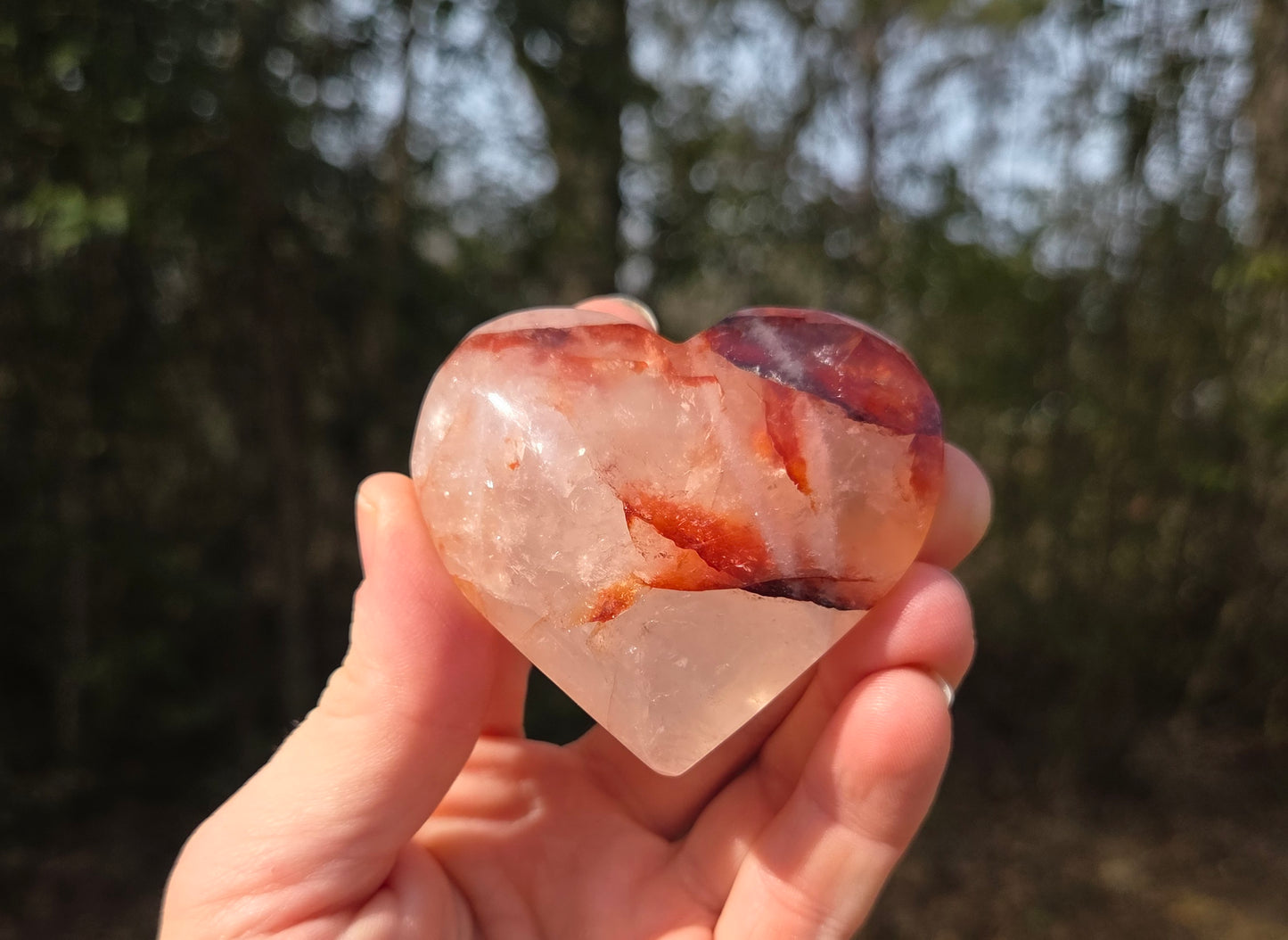 Fire 🔥 Quartz Hearts