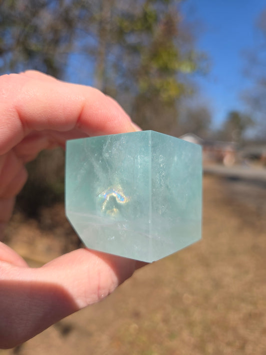 Fluorite Cube