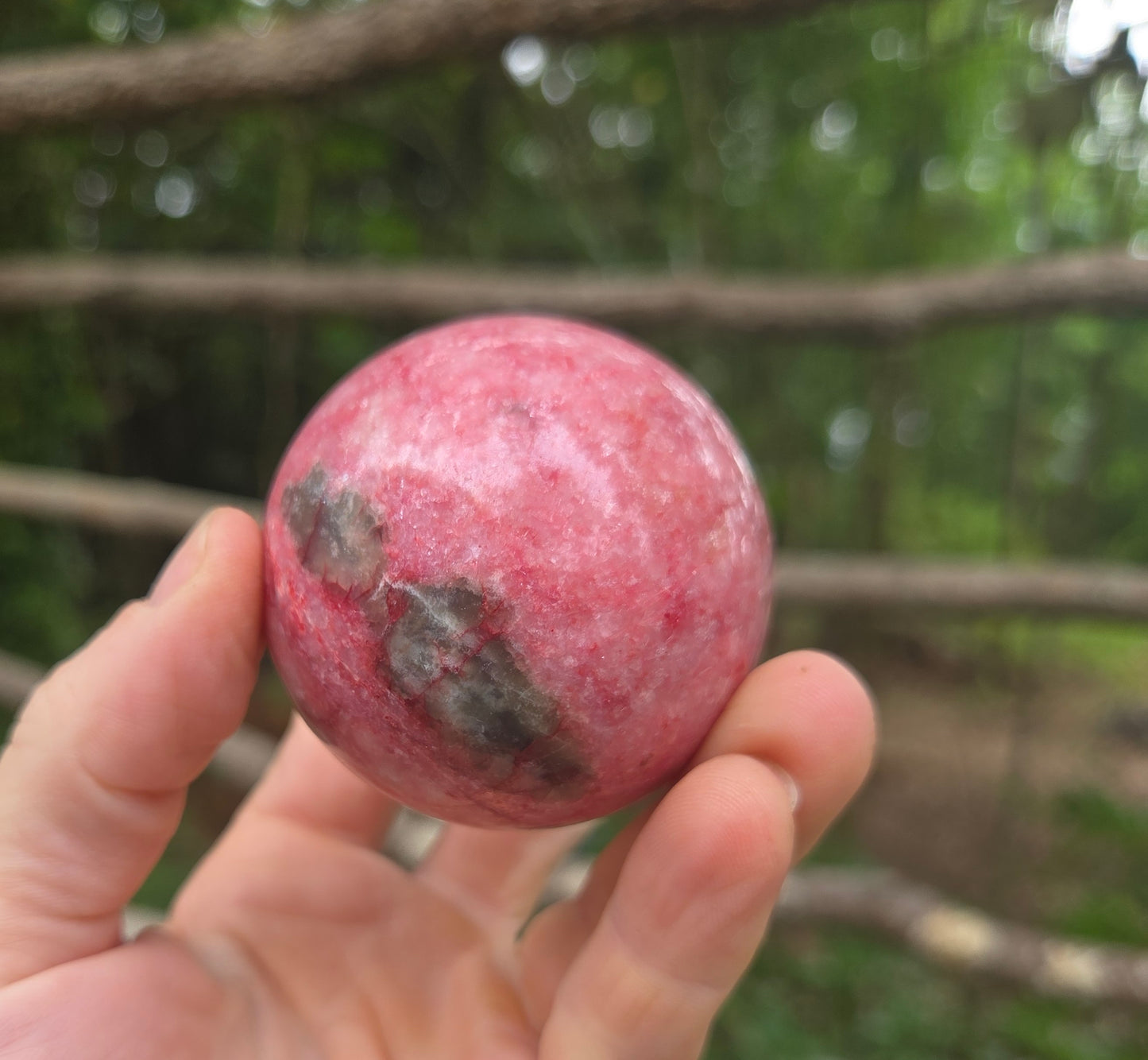 Thulite Sphere