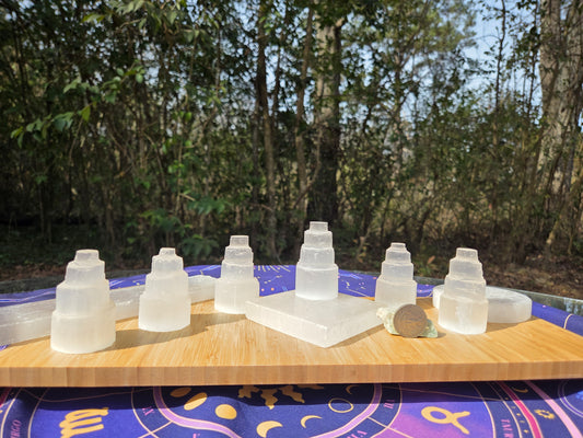 1.5" Selenite Tower