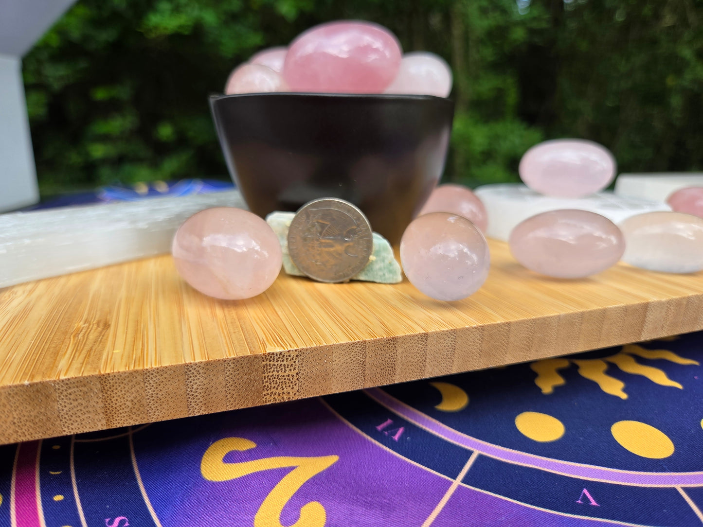 Rose Quartz Tumbles