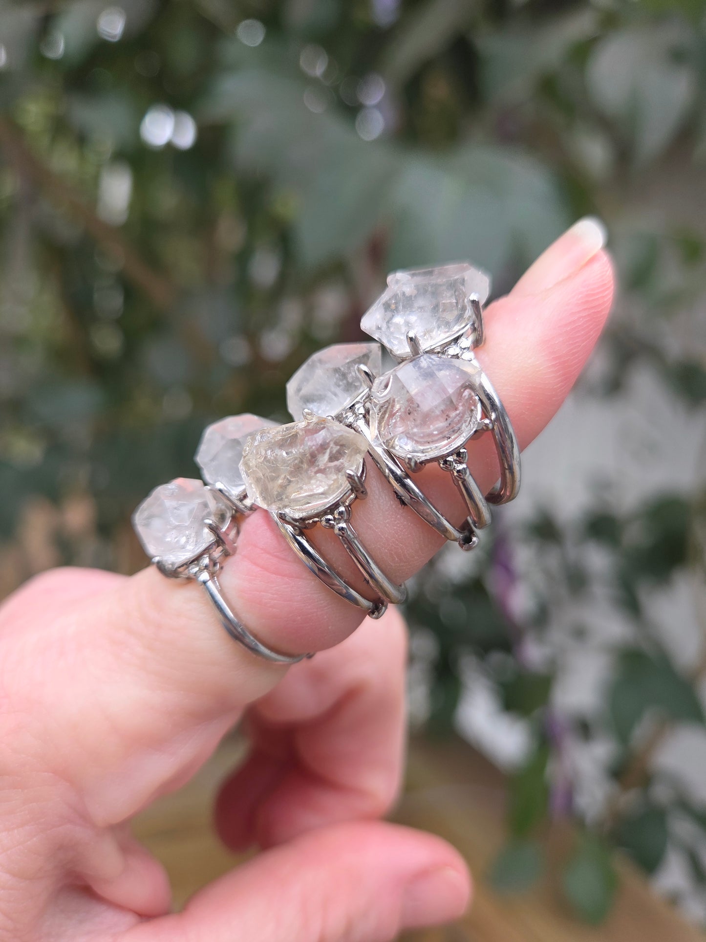 Herkimer Diamond Rings 💍