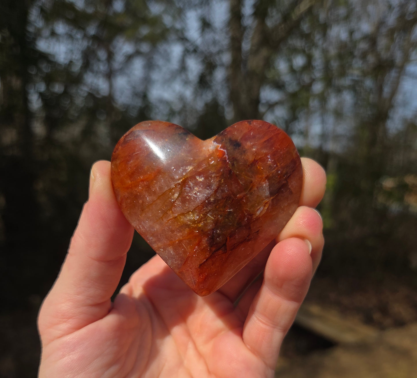 Fire 🔥 Quartz Hearts