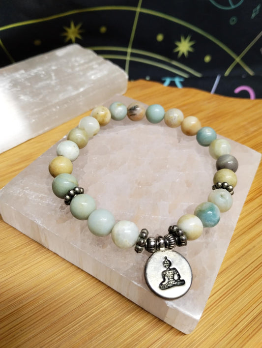 Amazonite Meditation Bracelet