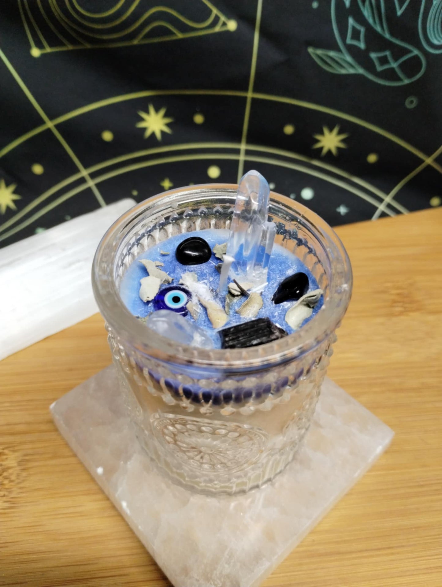 Reiki Infused Evil 🧿 Eye Protection Candle 🕯