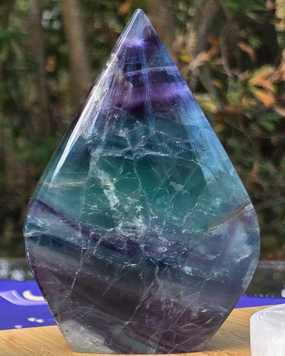 🌈 Rainbow Fluorite Ornament 🌈