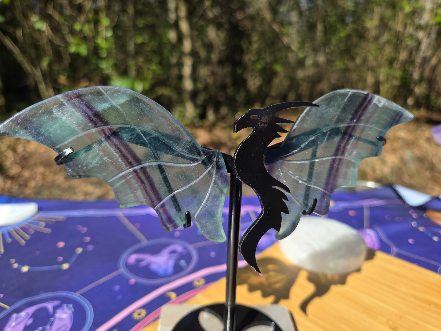 Flourite Dragon Wings