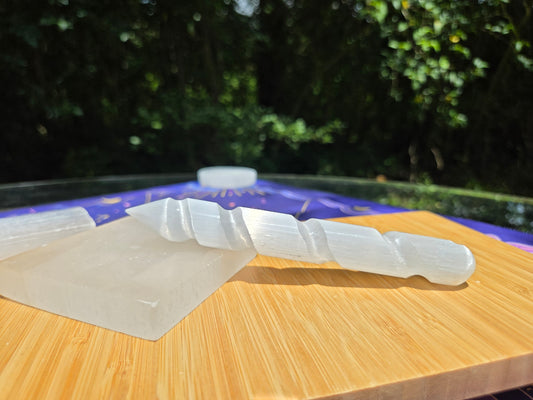 Selenite Wand
