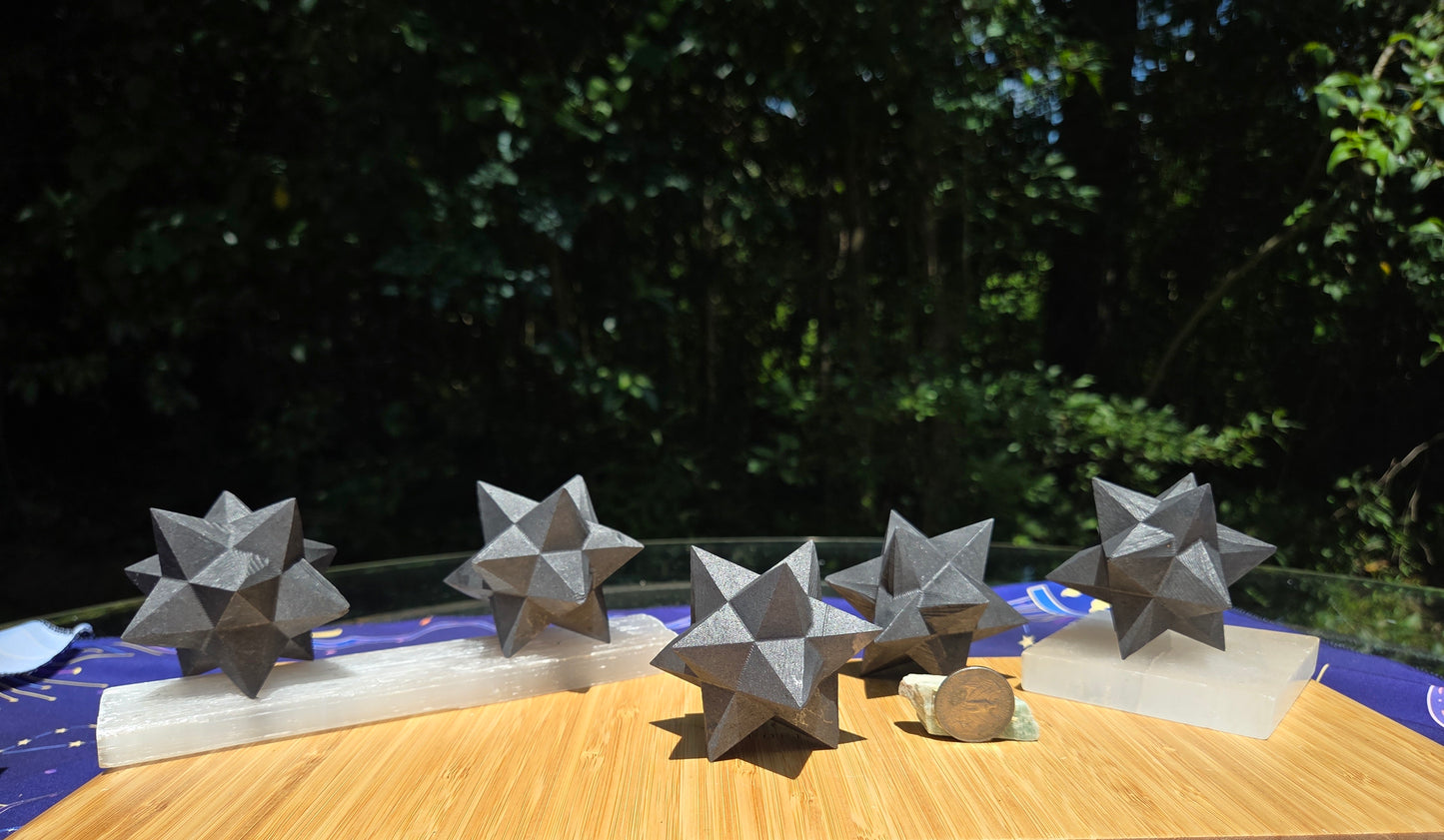 Shunghite Merkabas