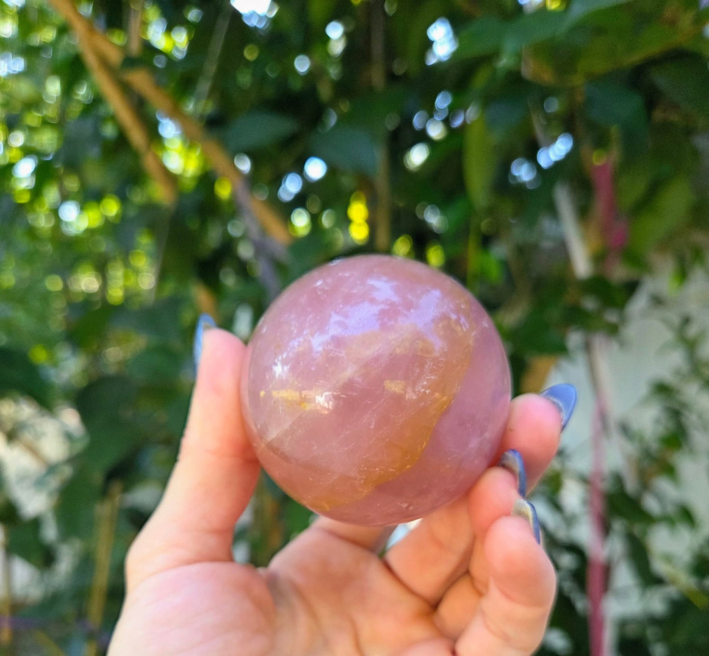 Strawberry Quartz Sphere
