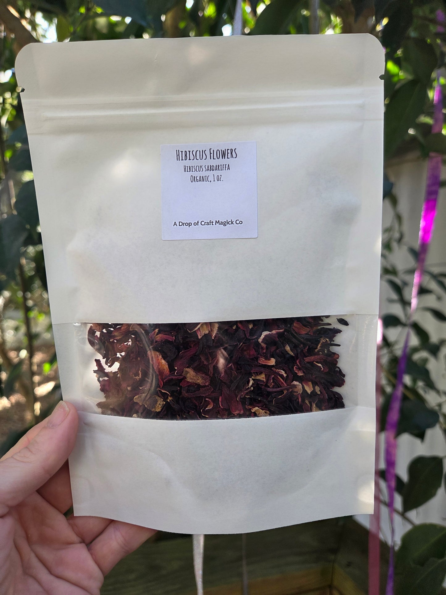 Organic Hibiscus Flowers, 1 oz.