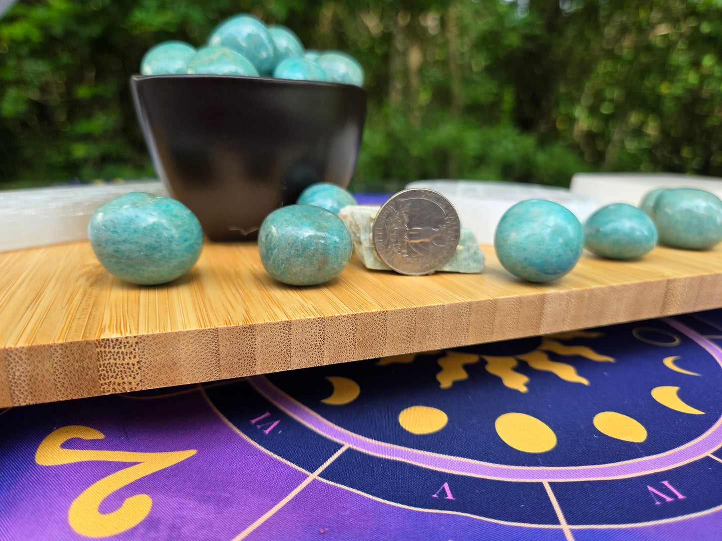 High Quality Amazonite Tumbles