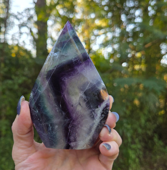 Rainbow 🌈 Flourite Ornament