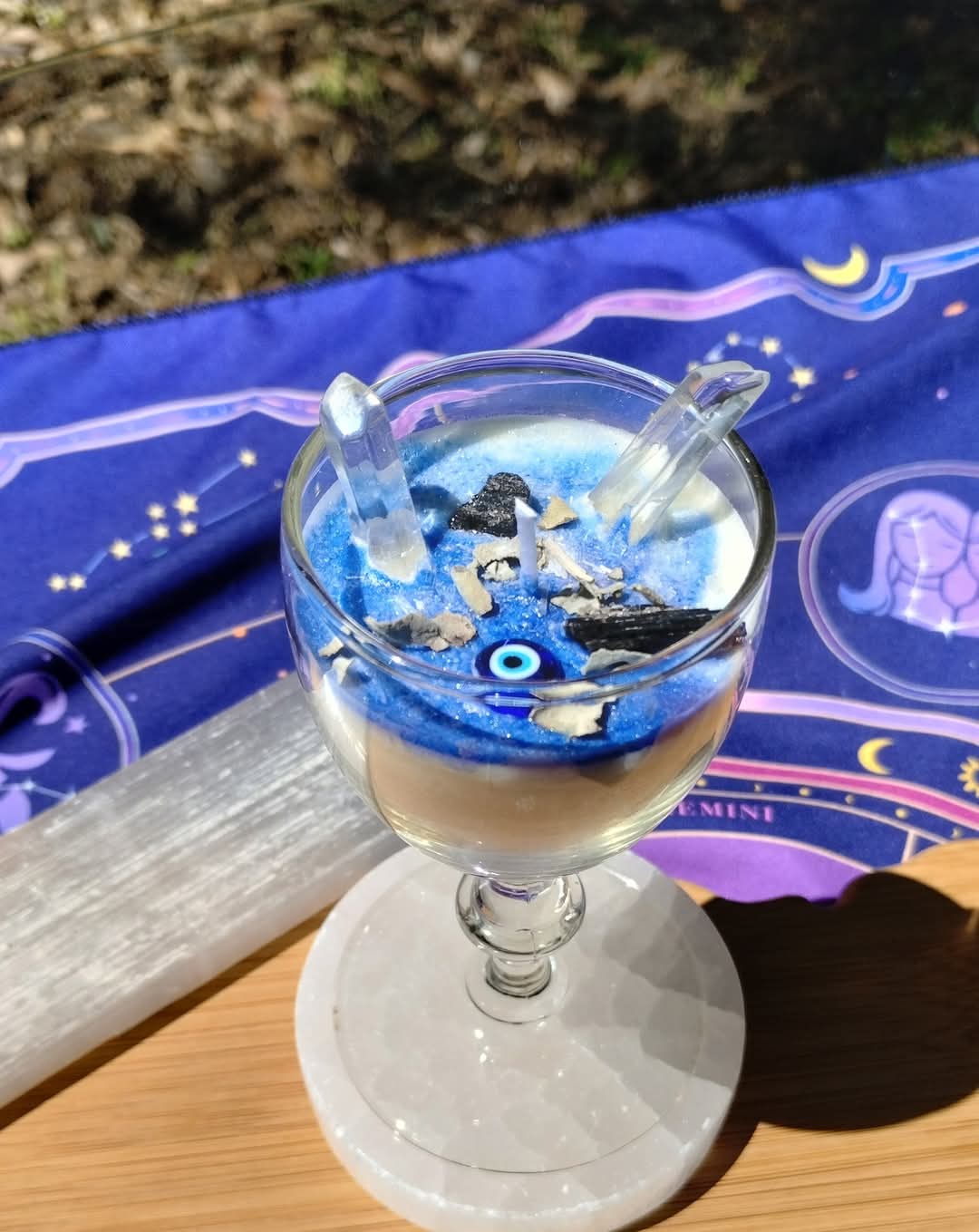 Reiki Infused Evil 🧿 Eye Protection Candle 🕯