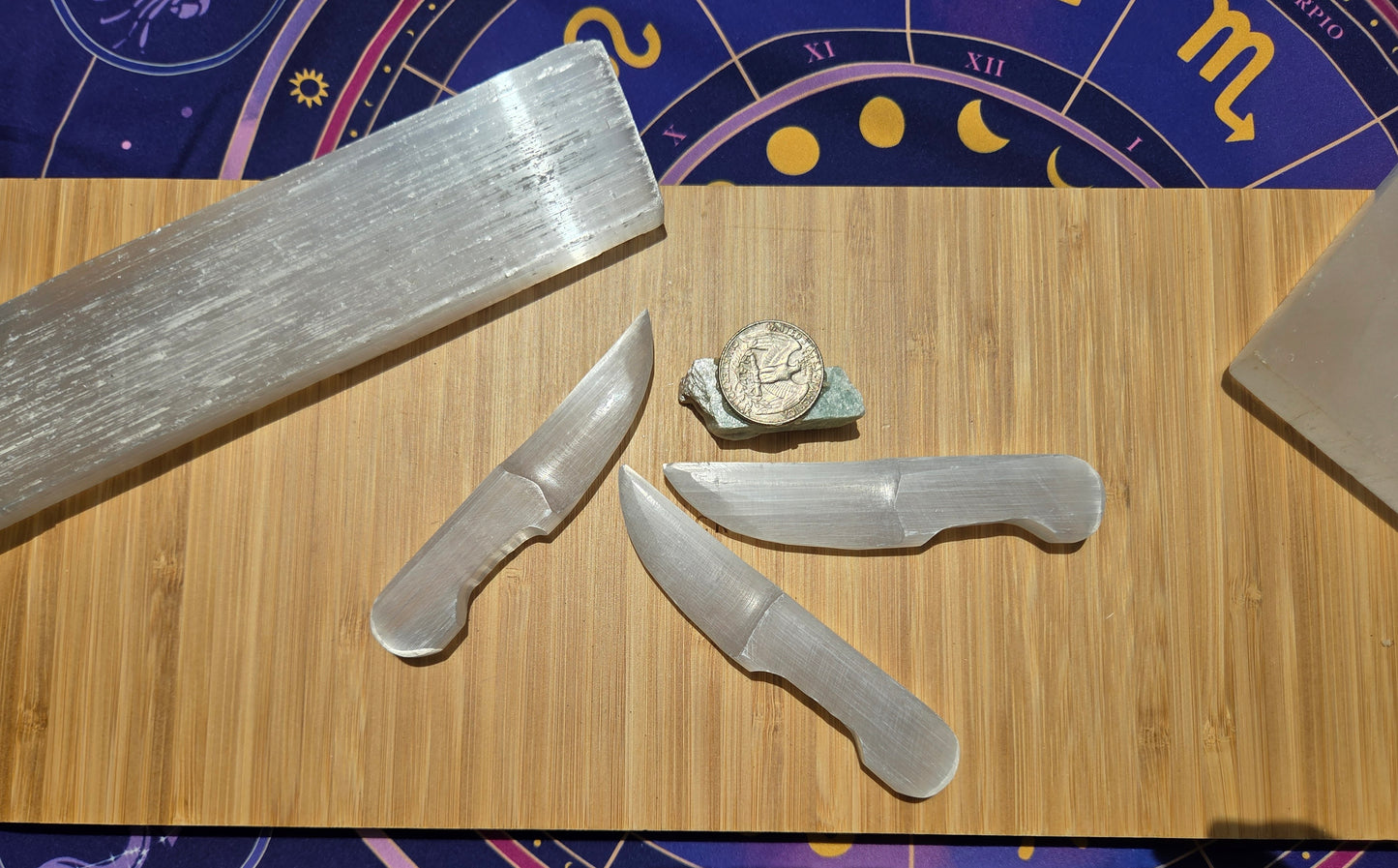 Selenite Ritual Knife